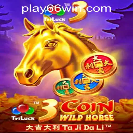 Discover the Thrills of 3CoinWildHorse at 66WIN.COM Casino